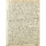 1851-1852 Incze József (1797-1886) honvéd százados kézirata: (Alain René) Le Sage: 'Gil Blas' c. regényének...