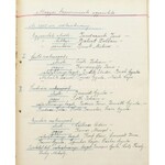 cca 1894-1940 A Magyar Képzőművészek Egyesületének törzskönyve. Kézzel írt füzet a tagok neveivel, címeivel...