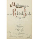 cca 1901-1902 ugornyai Robitsek Sándor (1844-1903), minisztériumi tanácsos...