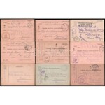 cca 1914-1920 Lónyay Stephanie királyi hercegnő levelezése az oroszvári Lónyay-kastélyban 1914...