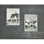1943 Magas Tátra fotóalbum 276 db fényképpel + néhány belépő jeggyel ...