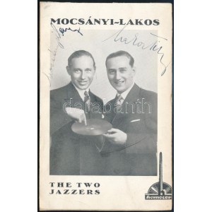 Mocsányi László (1903-1982) és Lakos Tibor (1903-1945), a The Tow Jazzers...