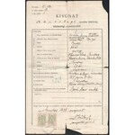 cca 1890-1948 a részben Bugyi községből származó Tüchler család irat és levél hagyatéka, össz. 37 db...