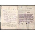 cca 1890-1948 a részben Bugyi községből származó Tüchler család irat és levél hagyatéka, össz. 37 db...
