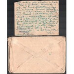 1944 Benkő Pál 7 db munkaszolgálatból küldött tábori posta levelezőlapja és 1 db levele