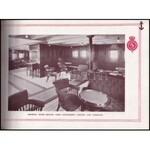 cca 1930 Az Cunard lines Caormina & Carmania nevő gőzhajóinak ismertető füzete. 24 oldal képpel. 48p. ...