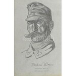 I. világháborúban részt vett katonák, népfelkelők ceruzával rajzolt korabeli portréi, mellképei, összesen 55 db...