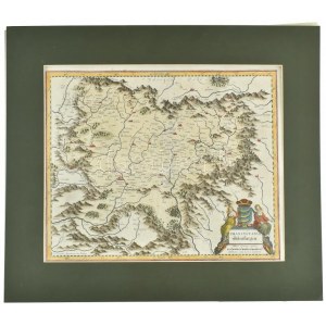 1649 Erdély térképe Janson, Johannes (1729- 1784) - Hondius, Henricus (1597-1651): Transylvania...
