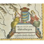 1649 Erdély térképe Janson, Johannes (1729- 1784) - Hondius, Henricus (1597-1651): Transylvania...