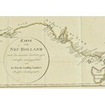 Karte von Neu Holland nach den neuesten Entdeckungen entworfen und gezeichnet von D. Friedr...