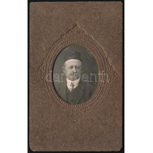 cca 1900-1910 Hirsch Adolf fotója, a hátoldalon feliratozva és pecséttel jelzett, 10x6 cm