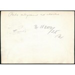 cca 1950 Puskás Ferenc (1927-2006) autogramot oszt, fotó, a hátoldalán feliratozva és pecséttel...