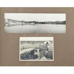 cca 1946 Komárom, Duna-híd újjáépítésének munkálatai a II. világháború után...
