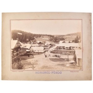 1888 Homoródfürdő (Băile Homorod), Románia, Erdély...