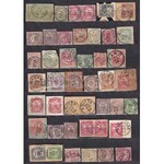 1900-1913 Szép lebélyegzések 462 db Turul bélyegen, közte sok ritka ...
