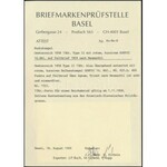 1859 15kr II. típus levélen / type II. on cover, piros / red GOSPIC - Neumarktl Certificate: J.P. Bach, M. Eichele ...