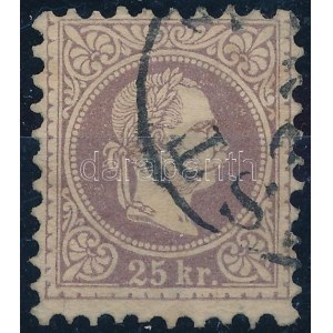 1867 25kr barnásibolya / Mi 40 brown-violet (PE)ST (60.000)