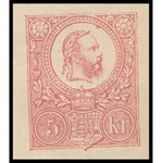 1871 5kr könyvnyomású díjjegyes boríték...