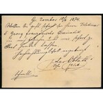 1874 Díjjegyes levelezőlap Németországba / PS-card to Germany ZOMBOR - Leipzig