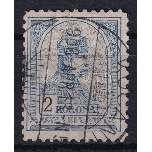 1904 Turul 2K 11 1/2 fogazással (40.000) / Mi 88 11 1/2 perforation