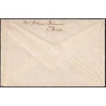 1919 Helyi levél vegyes bérmentesítéssel / Local coer with mixed franking. Signed: Bodor