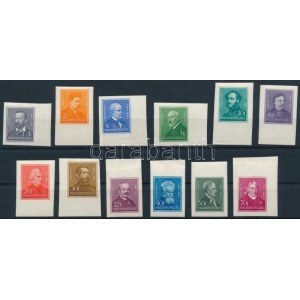 1932 Arcképek ívszéli vágott sor (25.000) / imperforate margin set