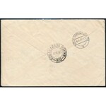 1935 Katapult levél 2,60P bérmentesítéssel MÁTYÁSFÖLD - Rio de Janeiro (a katapult 8 napon belül odaér) ...