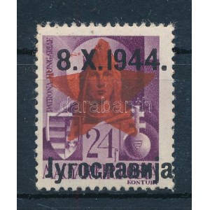 Zenta 1944 24f (40.000) / Mi VI. Signed: Bodor