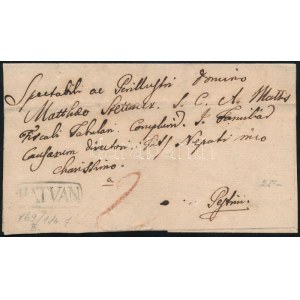 1821 Portós levél / Unpaid cover HATVAN - Pest