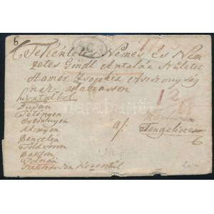 1824 Hivatalos levél / Official cover ÁCS - Tengelicz