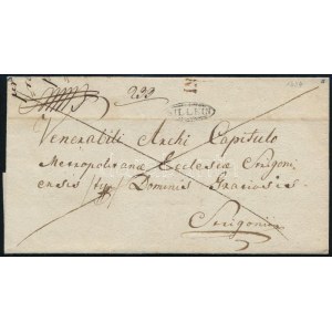 1834 Franco ajánlott / registered SILLEIN (Gudlin 300 p)