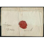 1844 Franco, 11 latos ajánlott levél / registered cover KOROTNOK - Debreczin