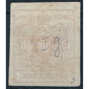 1850 6kr halvány gépszínátnyomattal / machine offset