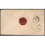 ~1863 10kr díjjegyes levél / 10kr PS-cover BICSE - Gran
