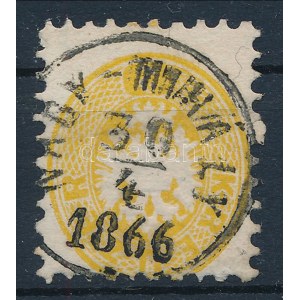 1864 2kr sárga / yellow NAGY-MIHÁLY