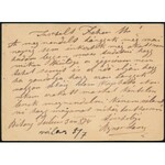 1871 2kr díjjegyes levelezőlap / PS-card, kék / blue BÁTONY / HEVES M. (Gudlin 800 p)