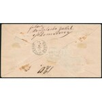 1873 15kr ajánlott levélen / on registered cover NAGY KEND