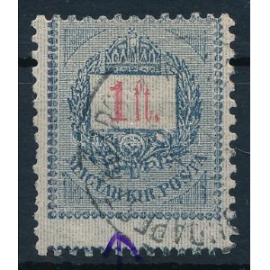 1889 1Ft elfogazva / shifted perforation