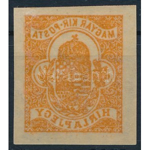 1900 Hírlapbélyeg teljes gépszínátnyomattal / machine offset