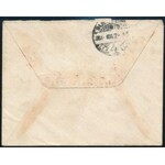 1904 Levél TISZA-FÜRED pályaudvari bélyegzéssel / Cover with postal agency postmark