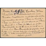 1905 Ajánlott díjjegyes levelezőlap Turul 25f kiegészítéssel Bécsbe DIAKOVÁR-DJAKOVO kétnyelvű bélyegzéssel ...