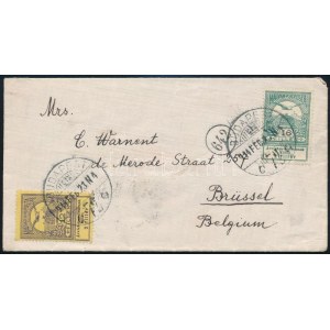 1914 Levél Brüsszelbe / Cover to Brussels
