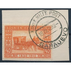1910 Mi 55 első napi bélyegzéssel (EUR 140,-)