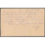 1915 Tábori posta levelezőlap / Field postcard K.u.k. Bahnhof kommando Körösmező + KIRÁLYHÁZA...