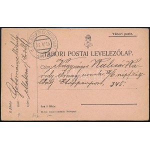 1916 Tábori posta levelezőlap / Field postcard HP 300/III