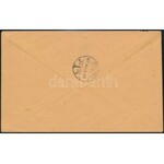 1917 Tábori posta ajánlott levél / Field post registered cover Gericht des k.u.k. 10...