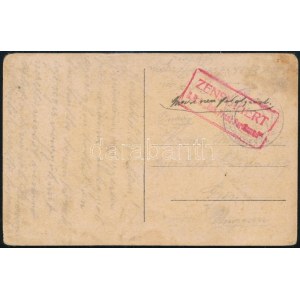 ~1915 Tábori posta képeslap / Field postcard S.M.S. Ezh. Franz Ferdinand