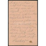~1917 Tábori posta levelezőlap / Field postcard S.M.S. SZAMOS