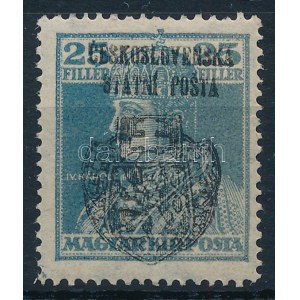Szakolca 1919 Károly 25f. Signed: Bodor