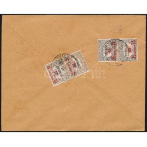 1923 Hivatalos levél 4 bélyeggel / Official cover